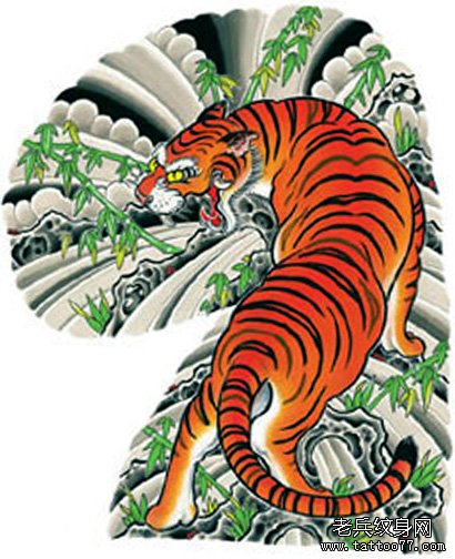 日式老前卫经典的前卫半胛上山虎开yun体育官网入口登录app下载手稿制图案制图片