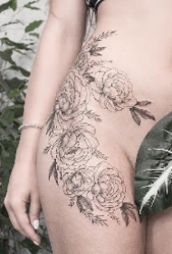 女生大腿素花cq9电子 18款性感女神的大腿素花cq9电子制图案