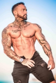 cq9电子肌肉猛男GJ Aesthetics的cq9电子帅哥写真照片
