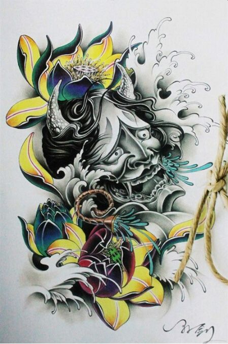 霸气个性满背般若cq9电子手稿